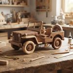 How to Make DIY Toys at Home for Kids Without Spending Much | Motorized Wooden Jeep