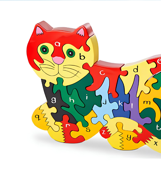 Alphabet Cat Adventure Puzzle