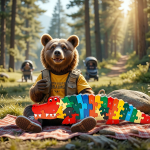 Alphabet Crocodile Adventure Puzzle