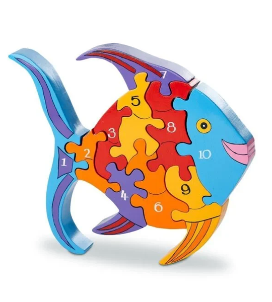 Number Fish Adventure Puzzle