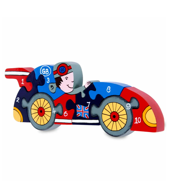 Number Racing Car Adventure Puzzle